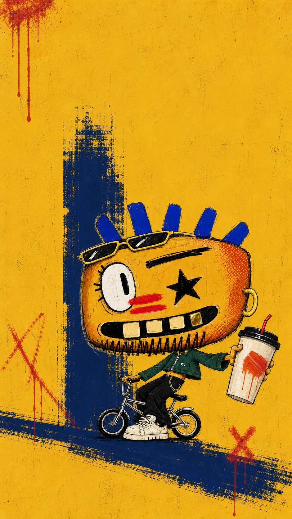 Running on Empty phone wallpaper